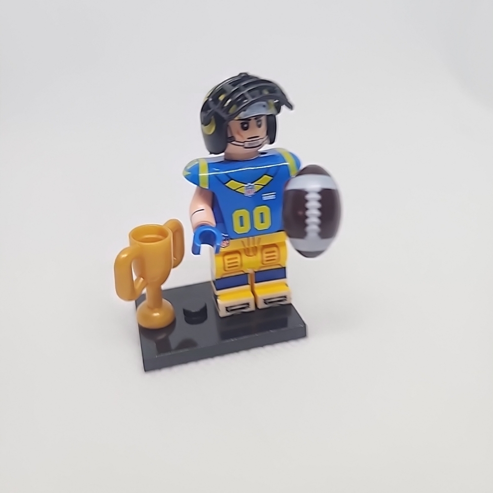 Los Angeles Rams Football Building Block Mini Figure NFL player